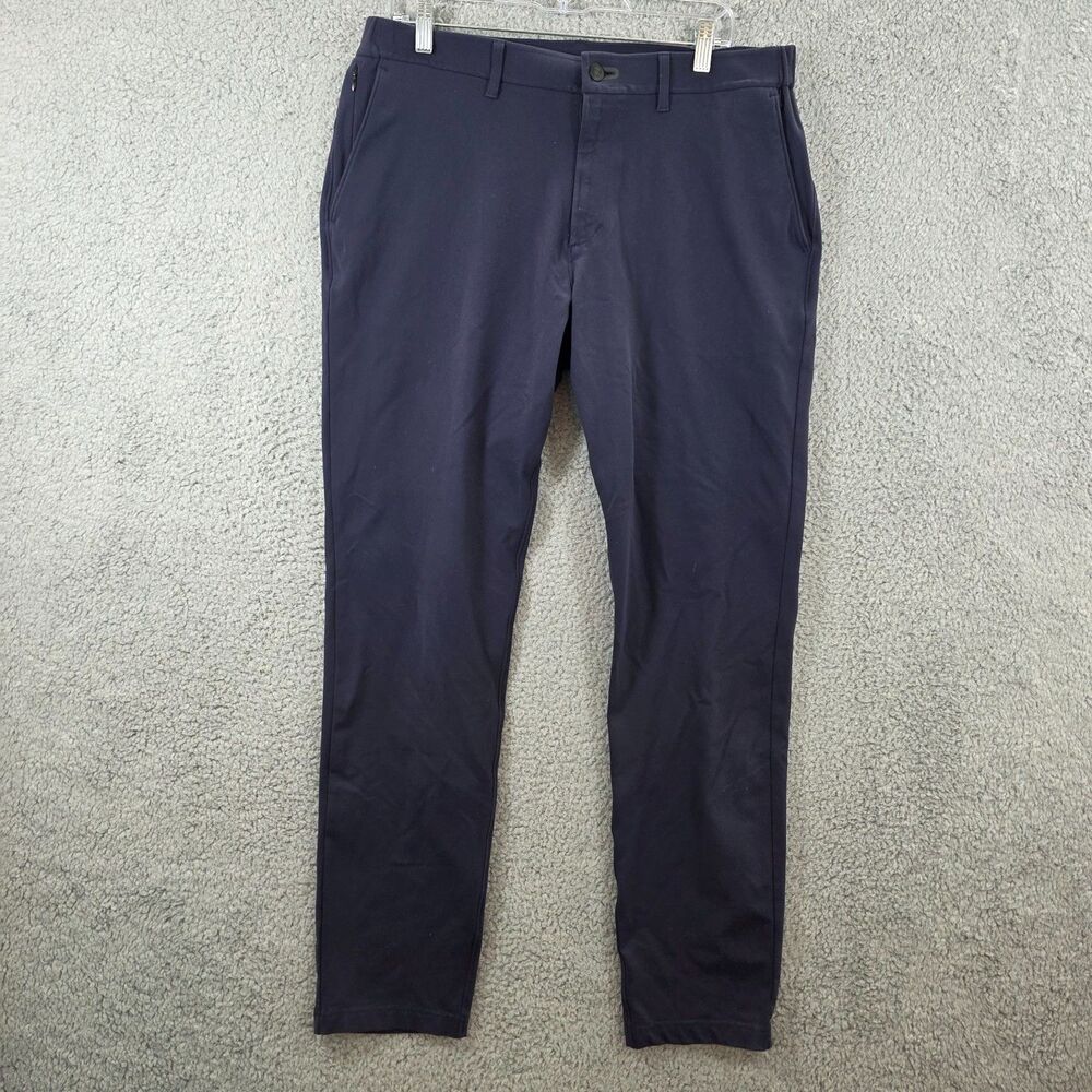 Public Rec Men's Main Pants Blue Straight Performance Stretch Size 34x34